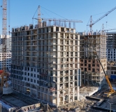 Ход строительства дома Художественный (ГП-17) в Микрорайон Домашний -