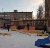 Ход строительства дома 73а в ЖК Эспрессо -
