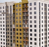 Ход строительства дома 1 в ЖК Оптимисты -