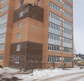 Ход строительства дома 88 в ЖК Весенний в мкр. 38 -