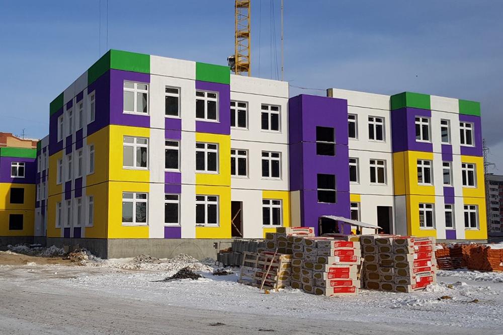 Новые детские сады в Тюмени строят с опережением сроков