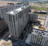 Ход строительства дома Литер 2, квартал 1.5 в ЖК Первое место -