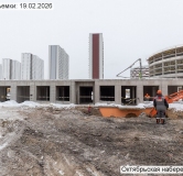 Ход строительства дома корпус 3.3 в ЖК Октябрьская Набережная -