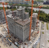 Ход строительства дома ГП-7 в ЖК Айвазовский City -