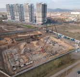 Ход строительства дома 1, 1 этап в Сити-квартал ДАО -