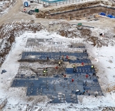 Ход строительства дома 10, корпус 2 в ЖК Остров-сад -