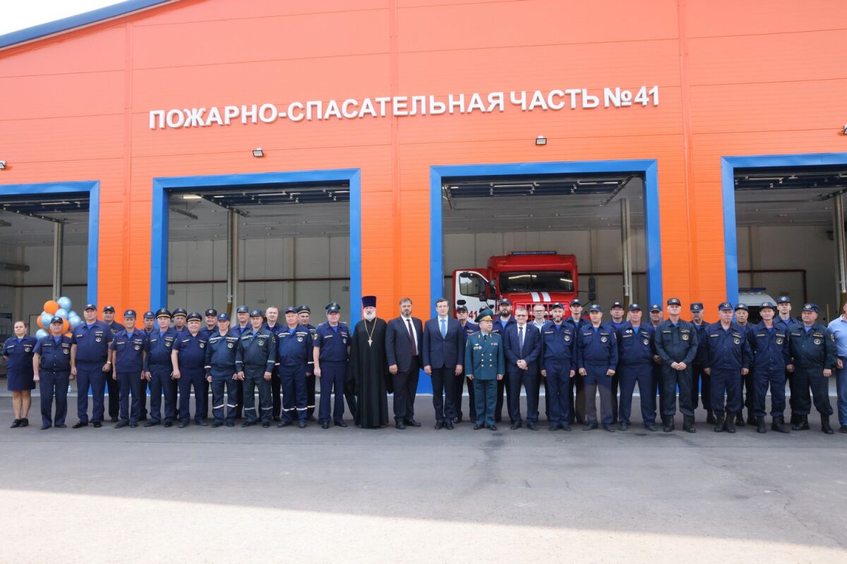 Новая пожарная часть открылась в Дзержинске - фото 1