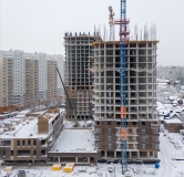 Ход строительства дома № 3 в ЖК АйвазоSKY -