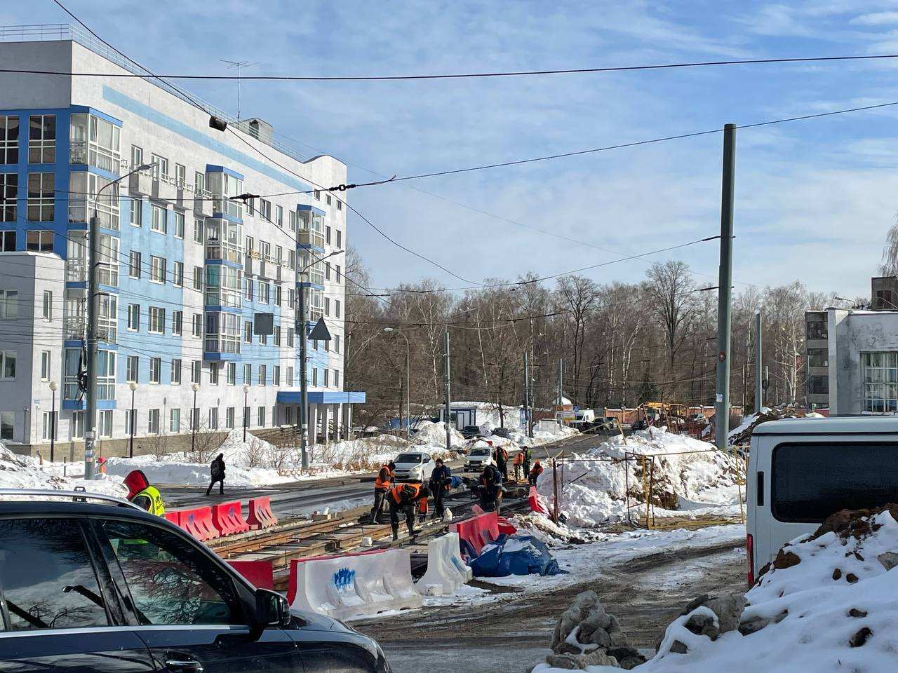 Как идет реконструкция трамвайных путей от Лядова до Нартова - фото 2