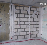 Ход строительства дома 1 в ЖК Лес -