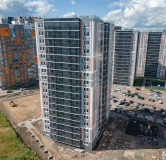 Ход строительства дома № 2.7 в ЖК Мичурино -