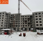 Ход строительства дома 2.2 в ЖК Форест -