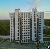 Ход строительства дома 15 в ЖК Ньютон -
