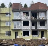 Ход строительства дома 15 в ЖК Лесная Сказка -