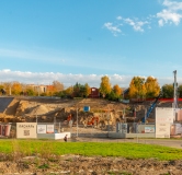 Ход строительства дома 1 в ЖК Паскаль -