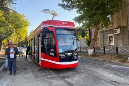 В Таганроге заработал после модернизации трамвайный маршрут № 3