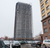 Ход строительства дома № 17 в ЖК Город времени -