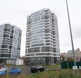 Ход строительства дома 70Б,  к с в ЖК Символ -