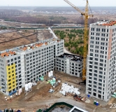 Ход строительства дома № 2, корпус 1, этап 3.1 в ЖК Скандиа. Квартал в Комарово Парк -