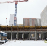 Ход строительства дома 5 этап в ЖК Бунин -