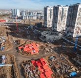 Ход строительства дома 2, 4 этап в ЖК Чижи -