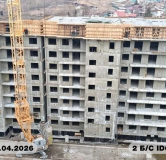 Ход строительства дома 2, 3 очередь в ЖК Радужный Парк -