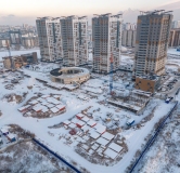 Ход строительства дома 2, 5 этап в ЖК Чижи -