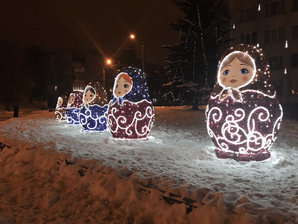 НН новость Пятиметровый светящийся фонтан и арка на площади Советской решили смонтировать к Новому году
