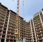 Ход строительства дома № 259/27, поз. 4,5 (3 этап) в ЖК Домино -