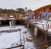 Ход строительства дома 12 в Клубный дом Большой -