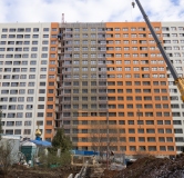 Ход строительства дома Литер 17, 2 этап в ЖК НОРД-Премьер -