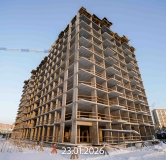 Ход строительства дома 12 в ЖК Прео-8 -