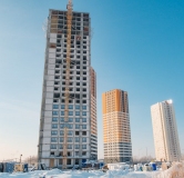 Ход строительства дома № 8 в ЖК Мёд -