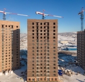 Ход строительства дома № 1, 1 этап в ЖК Калина Долина -