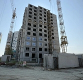 Ход строительства дома 5.6 в ЖК ЭКО-квартал на Кедровой -
