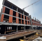 Ход строительства дома № 1 в ЖК Симфония Нижнего -