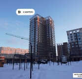 Ход строительства дома Литер 3, уч. 894 в ЖК Парк Победы 2 -