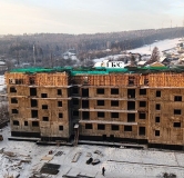 Ход строительства дома 1, 3 очередь в ЖК Радужный Парк -