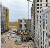Ход строительства дома Литер 2, квартал 1.2 в ЖК Первое место -