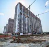 Ход строительства дома Позиция 2.2 в ЖК Октябрь парк -