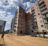 Ход строительства дома поз. Л1.5 в ЖК Greenwood (Гринвуд) -