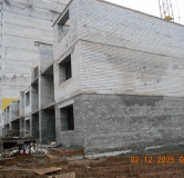 Ход строительства дома блок Б в ЖК Перспектива -