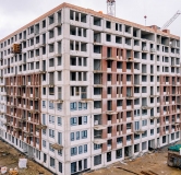 Ход строительства дома 35, корпус 1 в ЖК Новое Колпино -