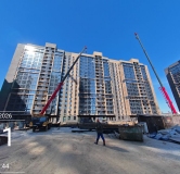 Ход строительства дома 1.1 в ЖК Наследие -