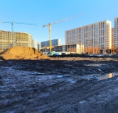 Ход строительства дома № 7 (5-7) в ЖК Смородина -