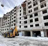 Ход строительства дома 54, корпус 6 (Б) в ЖК 17 линия -