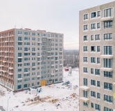 Ход строительства дома 35, корпус 1 в ЖК Новое Колпино -