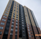 Ход строительства дома Позиция 9 в ЖК Яблоневые сады -