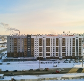 Ход строительства дома 1.1, 3 этап в ЖК Солнечный -