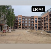 Ход строительства дома 1 в ЖК Клевер -